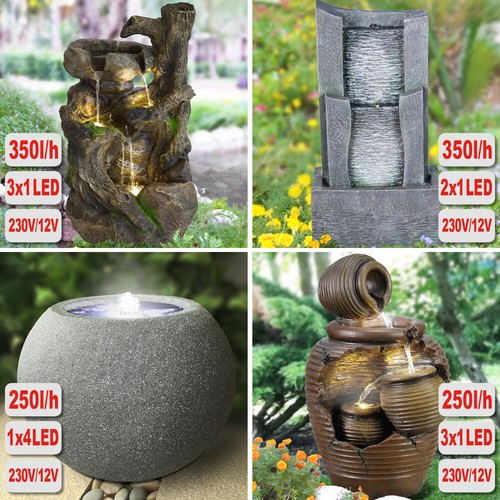 Garden water feature fountain - feature,
