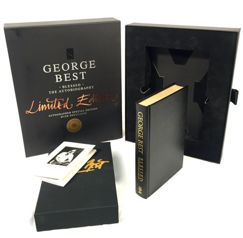 George best signed book - george,
