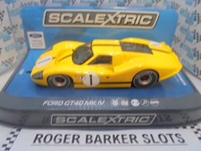 Scalextric C3859  Ford Gt 40 MklV "Sebring 67" #1 Lights/DPR BNIB