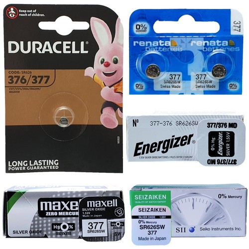377 sr626sw sr66 55v - 1.55v, silver