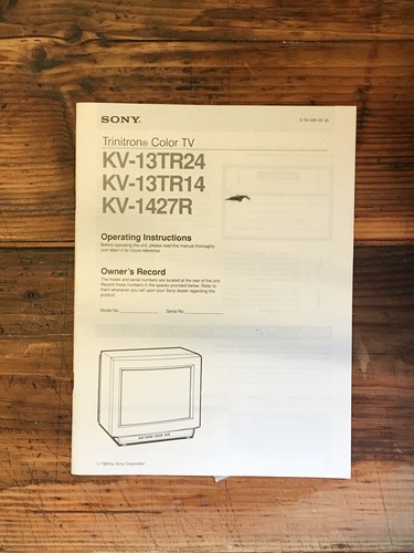 Sony 13tr24 13tr14 1427r - sony, -13tr14