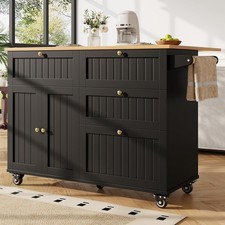 Kitchen Island on Wheels with