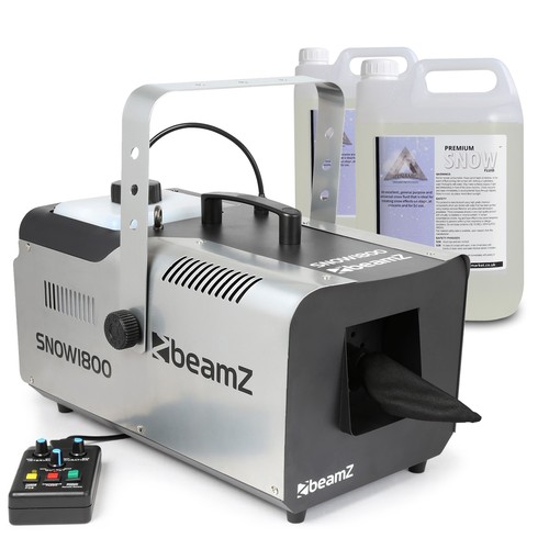 Beamz snow1800 snow machine - snow,