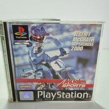 PS1 Jeremy McGrath Supercross 2000 PlayStation 1 + FREE POST