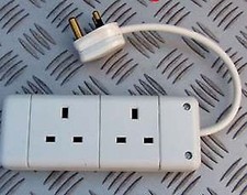 5A ROUND PIN PLUG  FITTED TO