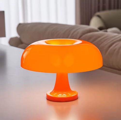 Retro mushroom bauhaus lamp - mushroom,