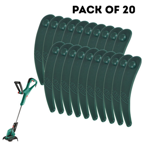 Abs plastic strimmer blades - abs,