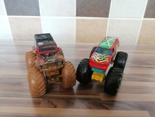 Hotwheels Diecast 1:64 Monster Jam Monster Trucks Demo Derby & Monster Truck