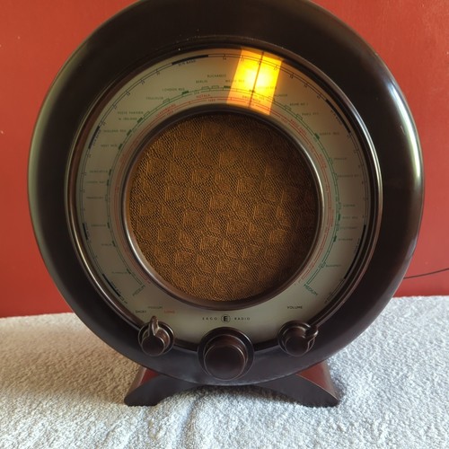 Ekco a22 brown bakelite - a22,