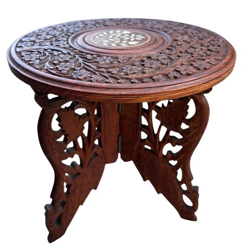 Hand carved wooden accent - hand,