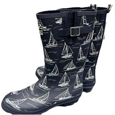 Tu Bnwt Size 8 Navy Sailing