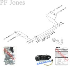 PCT Towbar for Jaguar X-Type Saloon 2001-2010 - Detachable Swan Neck Tow Bar