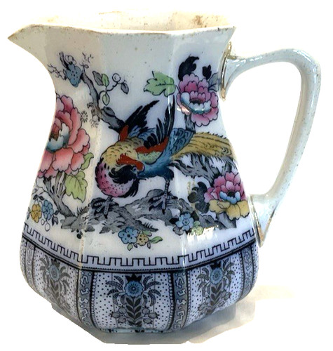 Losol ware pheasant pitcher - ware,