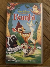Bambi - VHS Video Tape Film