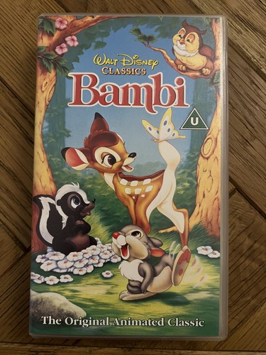 Bambi vhs video - bambi,