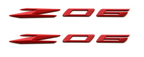 2pcs new z06 - z06, emblems