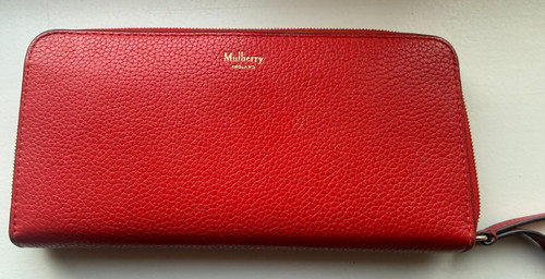 Authentic mulberry zip around - authentic,