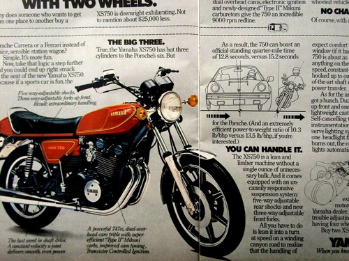 1978 yamaha 750 original - yamaha, xs