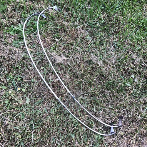 Bsa c15 chrome - tank, strips