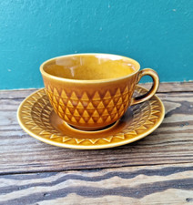 Vintage Stavangerflint Norway Cup Saucer Kåre Berven Fjeldsaa Design
