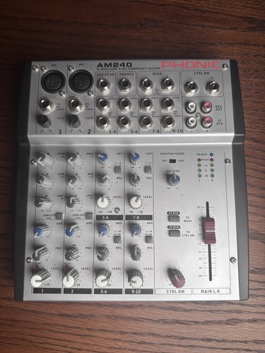 Phonic am240 input compact - phonic, 10