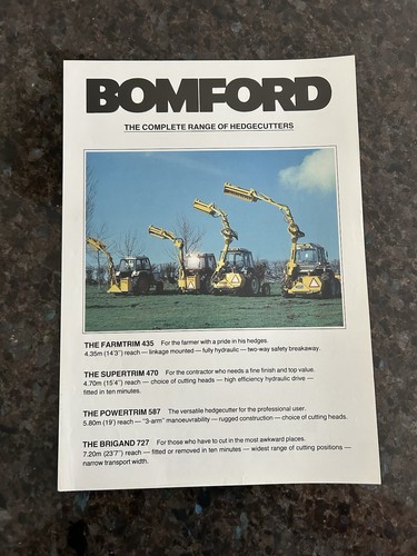 Bomford hedgecutters leaflet - bomford,