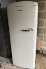 Gorenje Retro Red Fridge Freezer – Stylish Single Door Refrigerator