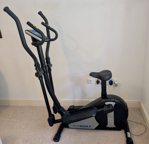 Roger black fitness cross - black,