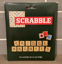Scrabble Fridge Magnets Wild & Wolf Mattel Tiles Refrigerator SEALED CONTENTS
