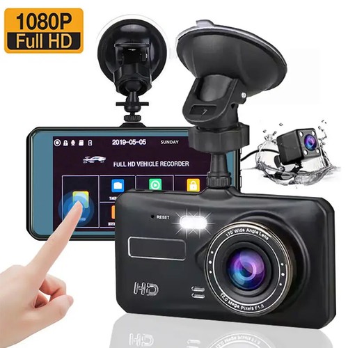 1080p dual lens car dash - hd,