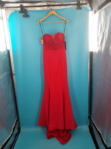 Pia michi red strapless - pia,