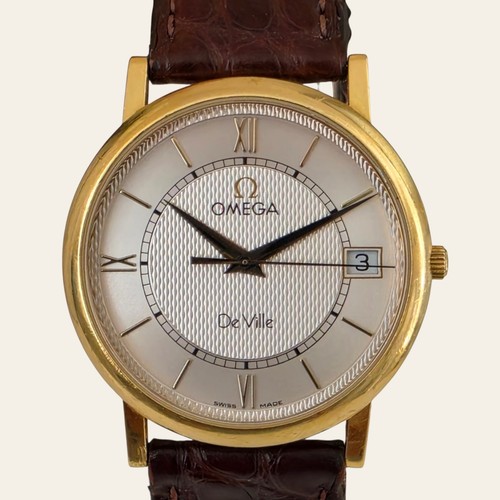 Omega ville 18k - de, solid