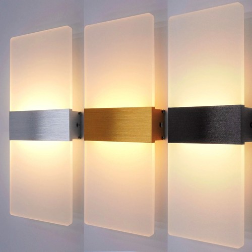 Modern led indoor wall sconce - led,