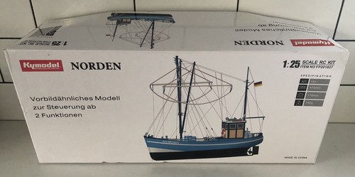 Kymodel norden fishing boat - fishing, rc
