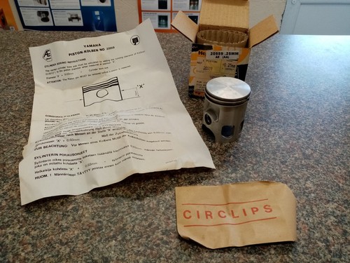 Yamaha rs100 piston kit - rs100,