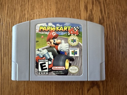 N64 mario kart - n64,
