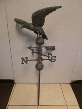 Antique Vintage Classic Copper Eagle Weathervane