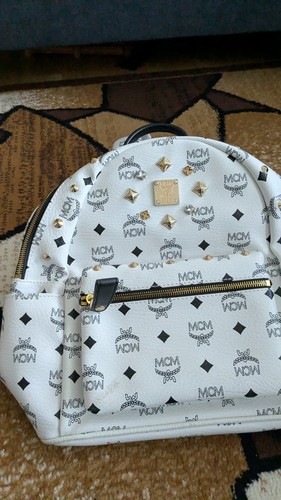Mcm stark front studs backpack - mcm,