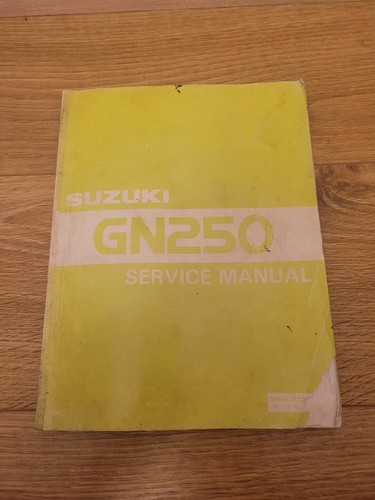 Suzuki gn250 service manual - suzuki,