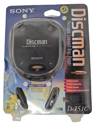 Sony discman 151c - discman, d-151c