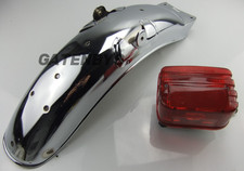 CHROME Rear Fender Mudguard