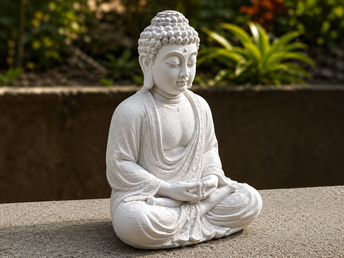 Meditating buddha statue - statue, zen