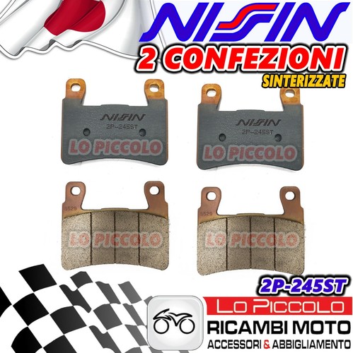 Kit brake pads - 4, nissin