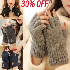 Thermal Fingerless Gloves Mens
