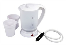 0.5 Ltr 12V & 24V Electric Travel Kettle For Car, Truck & Lorry