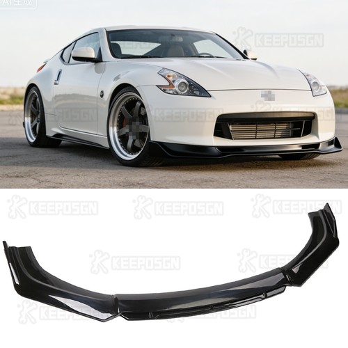 Gloss black front - bumper, lip