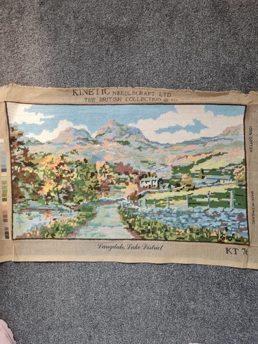 Completed wool tapestry - tapestry, ~