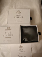 100% Mulberry Silk Bedeck Of Belfast 2Housewife Pillowcases pair Charcoal colour