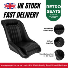 Auto Style Type Classic Historic Revival Vinyl Retro Classic Bucket Car Seat