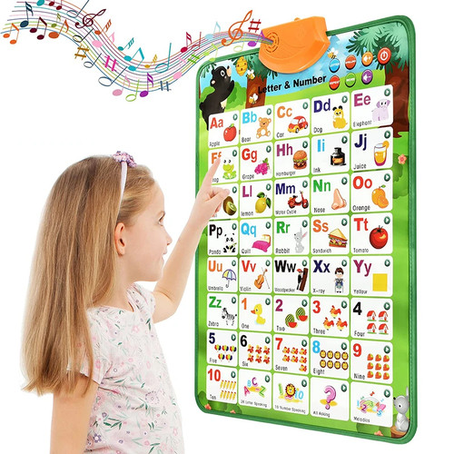 Kids interactive alphabet wall - interactive,
